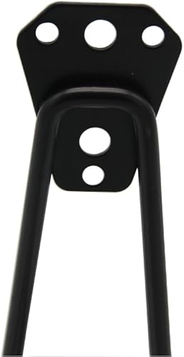 Miniatura 4 de ROOS - Gancho doble para colgar en la pared para almacenamiento de bicicletas garaje ahorrador de espacio perchero paquete de 2 gancho grande