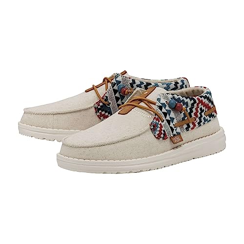 Image of HEYDUDE Women's Ellie | Women's Shoes | Women's Lace Up Loafers | Comfortable & Light-Weight