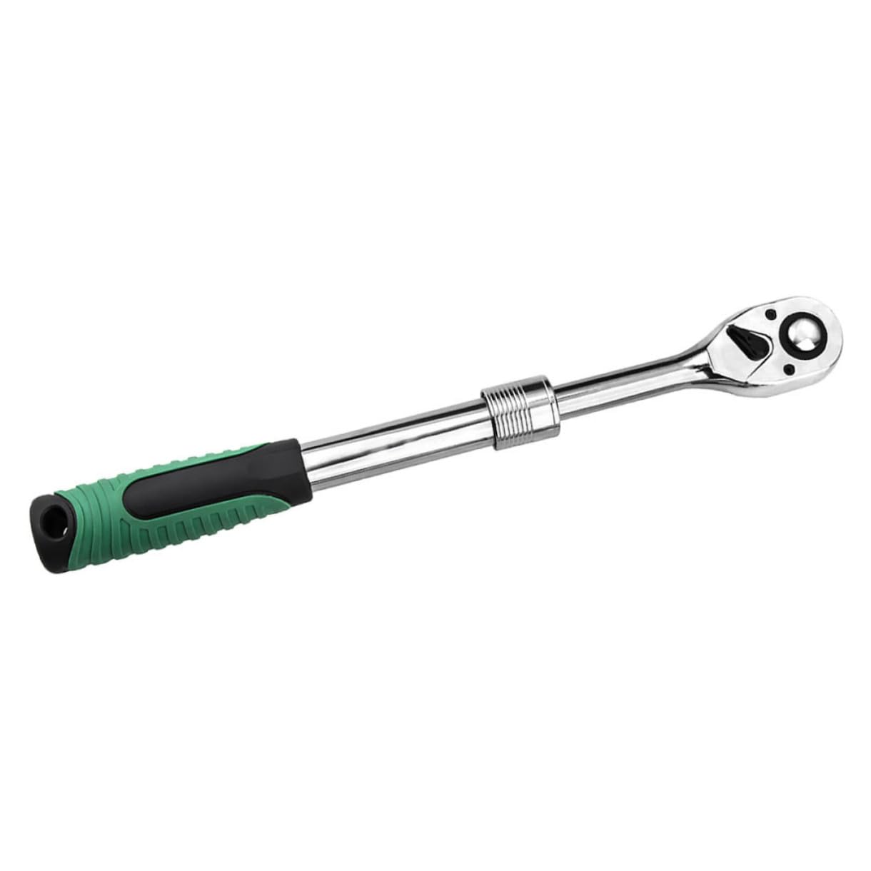 LIFKOME Llaves Trinquete de Acero 72 Dientes y Estructura Extensible, Llave de Liberación Rápida, Mango Cómodo para Mantenimiento Automotriz