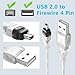 MAYWILLA USB 2.0 to FireWire 4-Pin Cable,USB 2.0 A Male to Firewire IEEE 1394 4 Pin Male iLink DV Adapter Cord for Printer, Scanner, Digital Camera, Hard Disk-1.5M/4.92FT