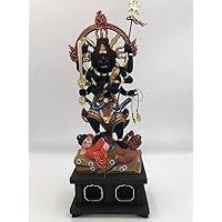 Amazon｜仏像 降三世明王 立像 魔を降伏させる五明王 木彫り 仏像仏像