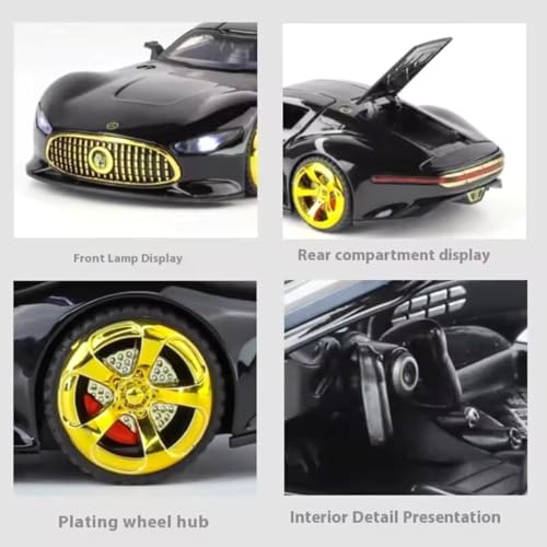 Image of DREAMY DEN Gran Turismo SUV Car 1:32 Scale Model Exclusive Alloy Metal Pull Back Die-cast car Toy Openable Doors & Light Music Best Gifts Kids【Colors as Per Stock 】