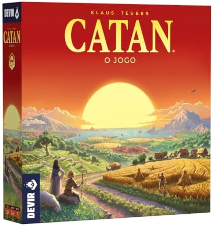 Devir - Juego de Mesa Catan en Portugues (BGCATAN3)