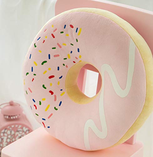 Chezmax Round Doughnut Donut Seat Back Stuffed Cushion Insert Filler Filling Throw Pillow For Bedroom Bedding Bed Room Beach 16 X 16 Inch #TOP12