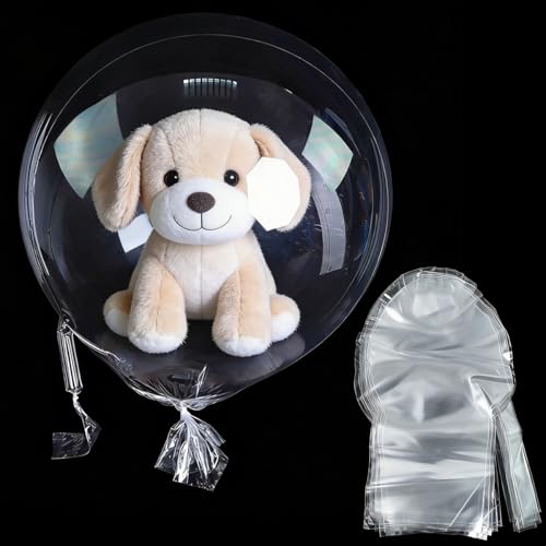 Ballon en TPU transparent haut de gamme de 76 cm à col large x16