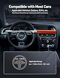 AstroAI Steering Wheel Lock - Heavy Duty Car Lock Anti-Theft Device with 3 Keys Adjustable Crook Locks for SUV/Truck with Self Defense Accessories - Image 5