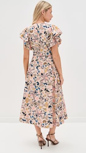 Ulla Johnson Women's Darya Drop Waist Midi Dress3