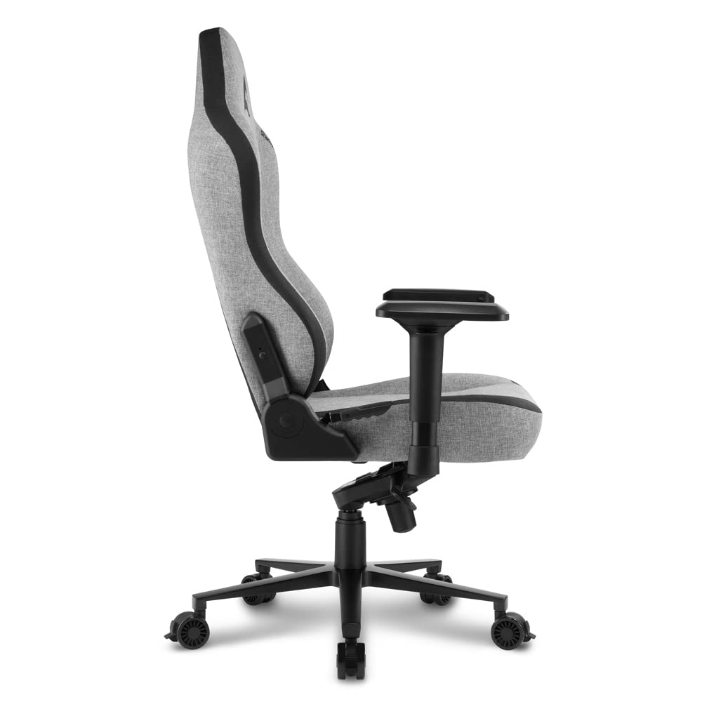 Sharkoon SKILLER SGS40 Fabric Seduta imbottita Schienale imbottito (Sharkoon Skiller SGS40 - stol - alumin)