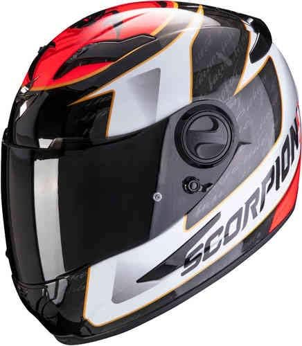 Amazon Scorpion スコーピオン Exo 490 Tour フルフェイスヘルメット ライダー バイク かっこいい Xl 61 62cm ブラック ホワイト レッド フルフェイス 車 バイク