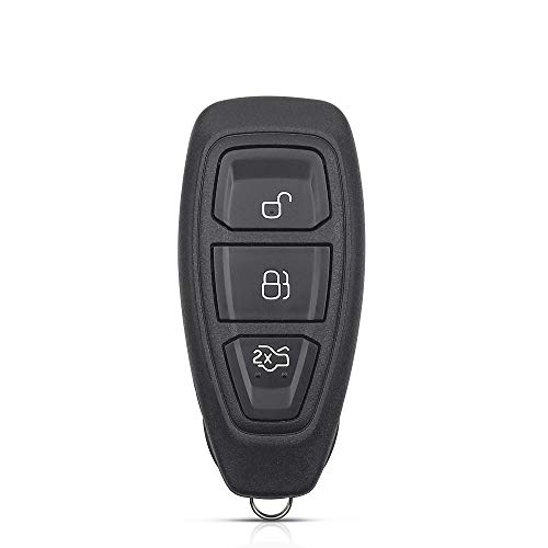 3 Buttons Car Key Fob Case Replacement For Ford Fiesta Focus Kuga Grand S-Max C-Max Galaxy Monde,Ford Car Remote Control Key Fob Case with Blade