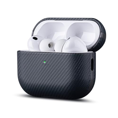 Coque AirPods Pro 2 LOPIE antichoc en cuir végétalien pour protégez vos écouteurs au bureau