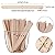 Wooden Candle Wick Holders Pack of 150pcs Wick Centering Devices Candle Wick Bars for Candle Making