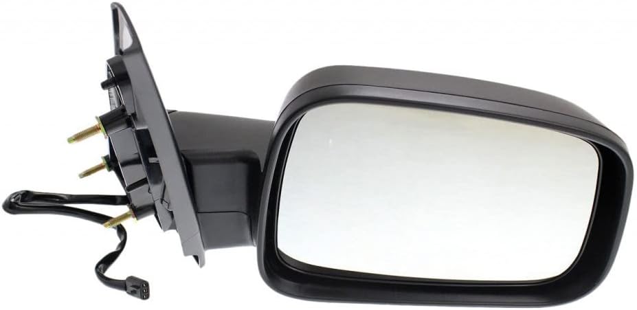 For Chevy HHR 2006-2011 Door Mirror Driver Side | Power | Non-Heated | Textured Black | Replacement For 20923833 | GM1320367
