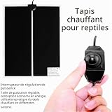 Geoyien tapis chauffant terrarium 42 x 28 cm, 220-240 V photo 3