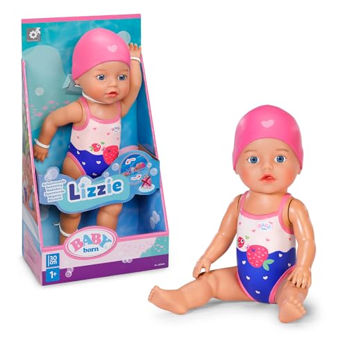 Poupée de bain BABY born Lizzie nageuse 30 cm idéale pour jouer dans l'eau sans piles dès 1 an