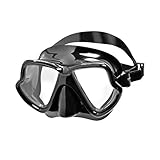 Faldón siliter Mares Zephir Máscara De Buceo, Unisex Adulto, Black, One Size