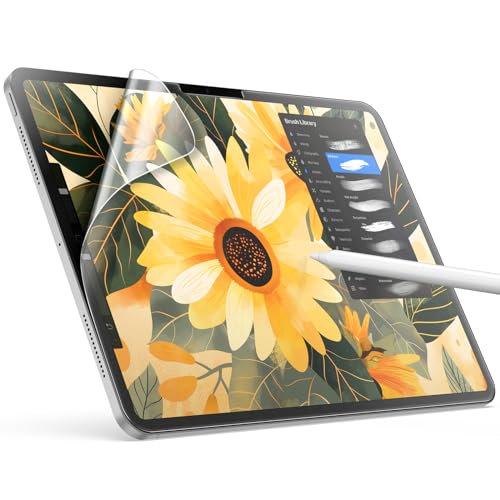 Ya en manzanajugosa.com: JETech Protector Pantalla de Papel para iPad Pro 11 Pulgadas M5/M4 (2025/2024), Antirreflejos, Película PET Mate para Dibujar, 1 Unidad