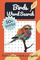 Birds Word Search: A Fun and Educational Bird Word Search Puzzle Book for Kids, Adults, and Bird Lovers of All Ages B0F61XTG9Y Book Cover
