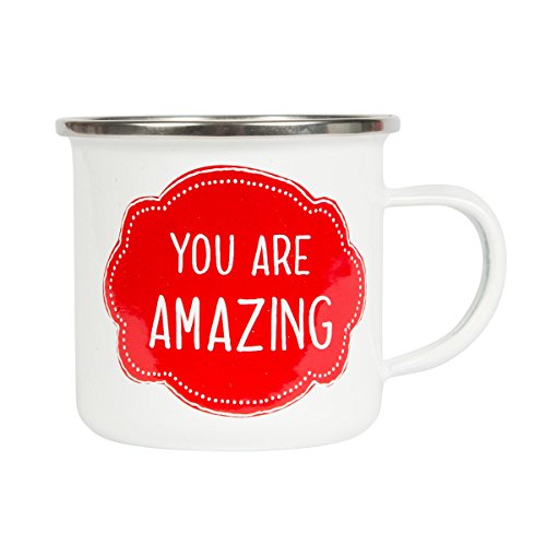 Sass & Belle Tazza 'You Are Amazing' bianco