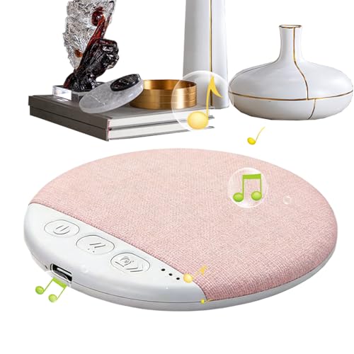 Sleep Speaker - White Noise Portable with Timer | Ultra-Thin Under Pillow Speaker | for Adults Kids Sleeping Home Bedroom Dorm H