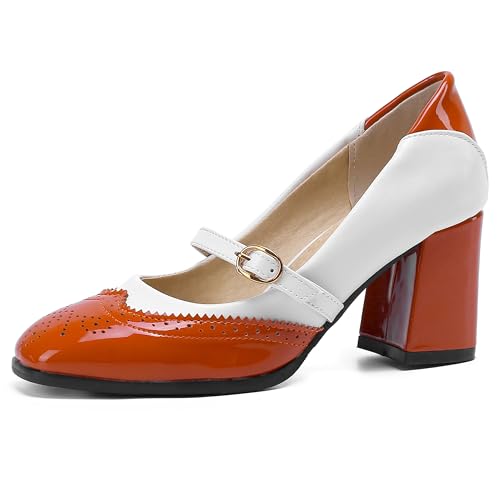 Mary Janes talon bloc hauts bout carré pour briller lors de votre prochain mariage