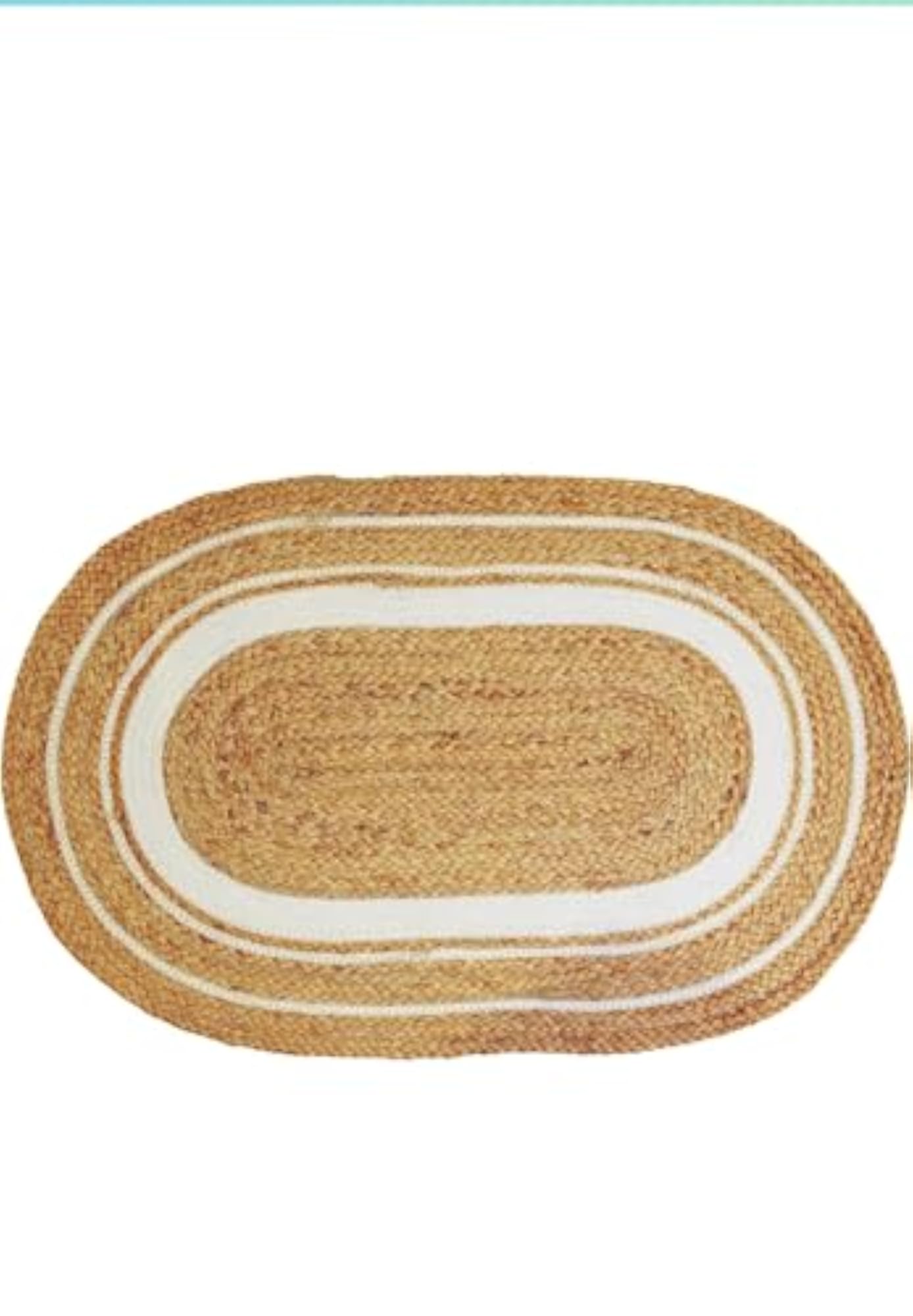 Multi Color Striped Bath Mat Set, Water Absorbent
