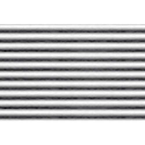 JTT Scenery Products Plastic Pattern Sheets: Corrugated Siding, 5.5mm