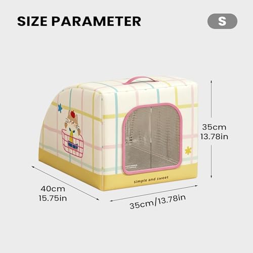 Maison Chat Rafraîchissante pour le confort du balcon et du patio - 6