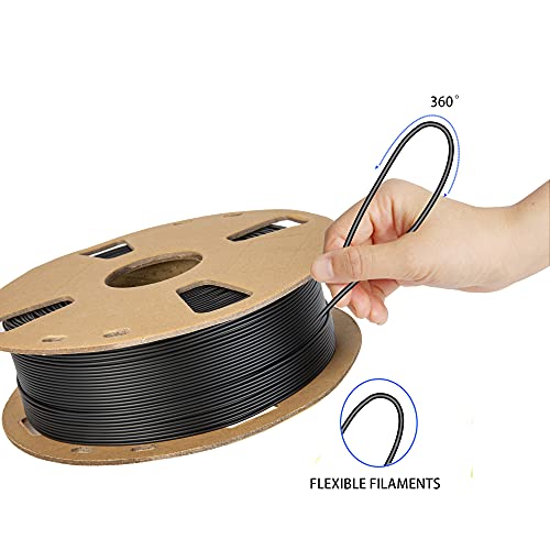 High-Strength and Toughness PLA Filament 1.75mm, TINMORRY Stärkeres PLA Filament für FDM 3D Drucker, 1KG 1 Spule, Schwarz - Image 4