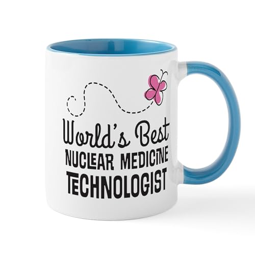Taza de Cerámica 11 oz para Técnicos en Medicina Nuclear miniatura 1