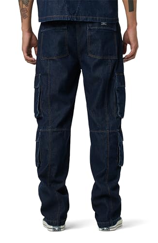 HUDSON Men's Wide Leg Cargo Jean3