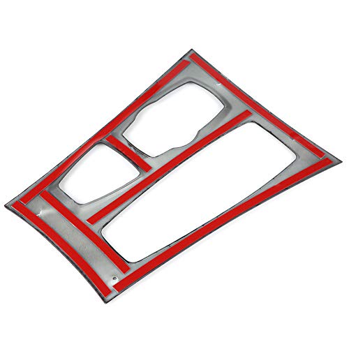 Capa de painel de mudança de marcha, adesivo de painel de mudança de marcha à prova d'água estilo f