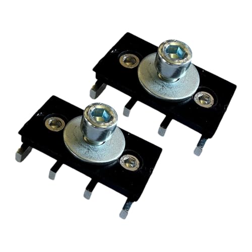 Nutenstein Lot de 2 pour VW T7 Multivan - California Beach - Custom Tourneo V710 - Fixation pour rails de siège - Kit de montage professionnel pour le camping, la fixation de meubles, accessoires