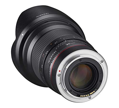Rokinon 35Mm F/1.4 As Umc Wide Angle Lens For Nikon With Automatic Chip Rk35Maf-N - Fixed #TOP3