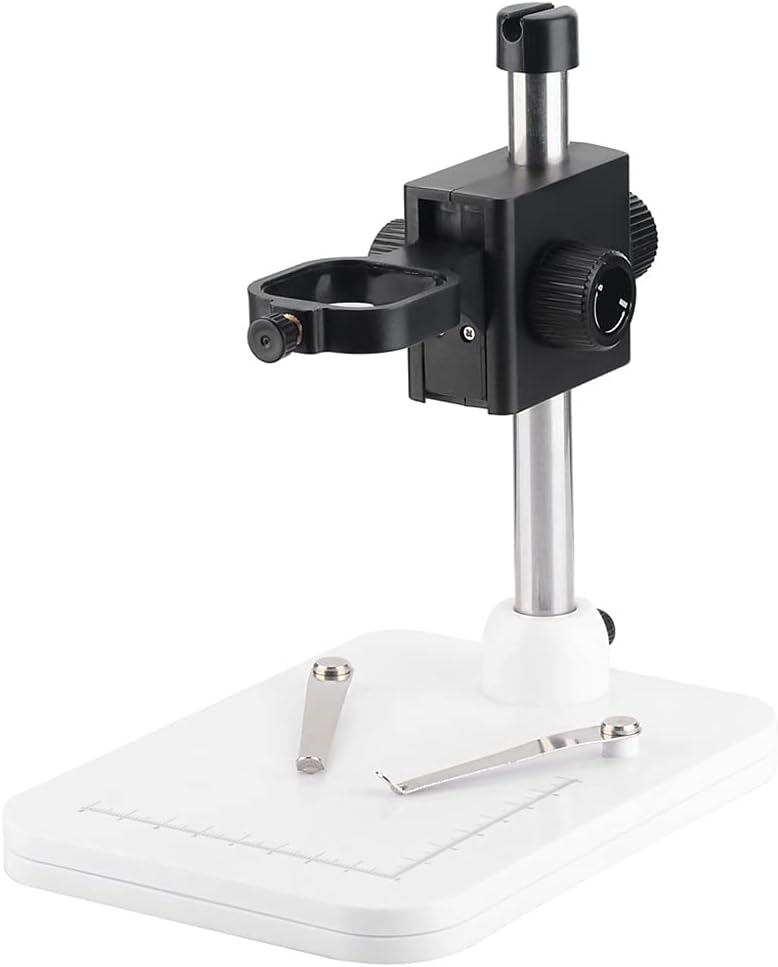 500X 2.5 Inch LCD Digital Microscope Handheld 8-LED Light Magnifying Glass Magnifier with Stand