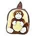 Kögler 85422 - Plüsch Rucksack für Kinder, Affe, braun/beige, flauschig weich, mit Tragegriff und längenverstellbaren Trageriemen, ca. 35 cm groß, für Jungen und Mädchen