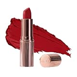 MCoBeauty - Crème Matte Luxe Lipstick - Ruby Rouge, Red Shade - Long-Lasting Hydrating Soft Matte - Creamy High-Pigment Full Coverage Bullet Lipstick - Vegan & Cruelty Free Lip Color