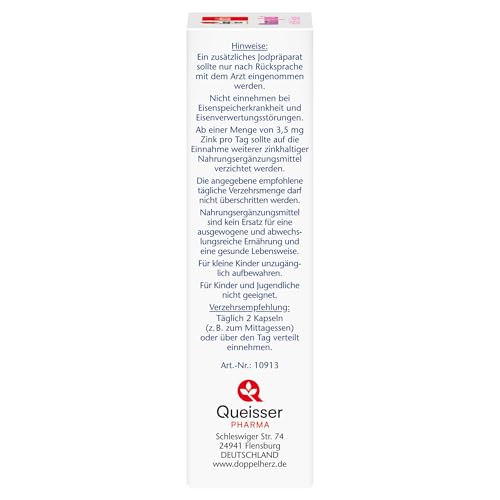 Doppelherz Mama plus mit DHA + Folsäure - wichtige Nährstoffe für Frauen mit Kinderwunsch, in der Schwangerschaft und in der Stillzeit - 30 Kapseln