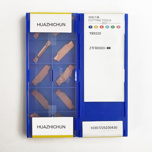 HUAZHICHUN ZTFD0303-MM YB9320 Carbide Inserts Milling Cutter Tool