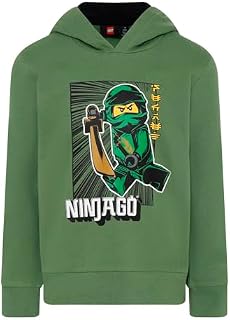 LEGO Ninjago Sweatshirt Jungen mit Kaputze - 100% Baumwolle - LWSTORM 616