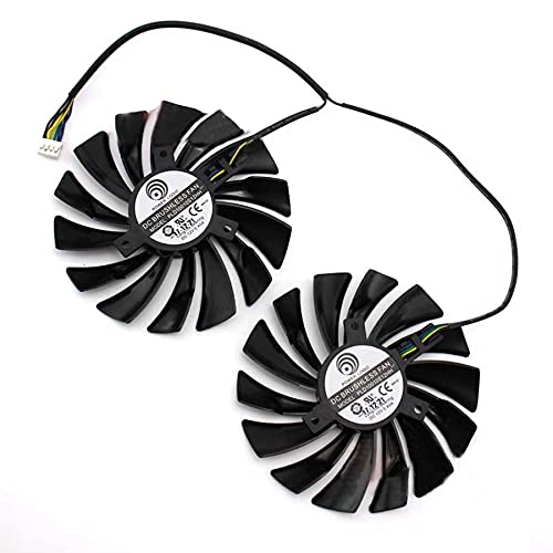 Graphics Card Cooling Fan Compatible for MSI GTX 1060 1070 1080 Armor OC Graphics Card Cooling Fan PLD10010S12HH Shrandi