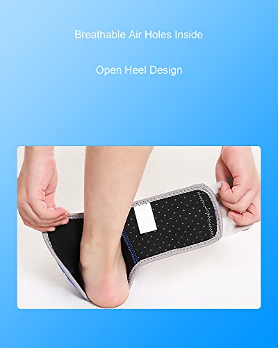 Ankle Brace For Kids 2 Pack, Neoprene Youth/Child Ankle Brace For Sports Basketball Dance Cheer Soccer, Kids Ankle Support Compression Sleeve For Sprained Ankle #TOP1