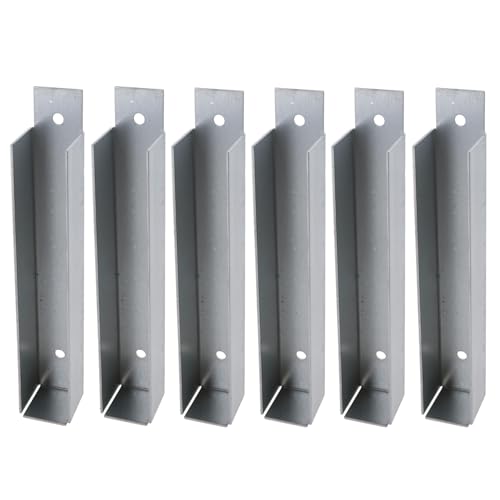 Fixation plaque de gravier 25x150mm lot de 6 pour un maintien parfait du sol