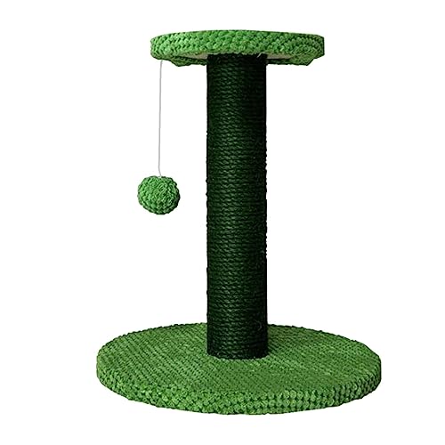 Griffoir pour chat vert de 35,5 cm pour arbre à chat et jeu - 2