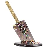 Angoily Resin Eisskulptur Schmelzendes EIS Am Stiel Sommerliche Tischdekoration Kreatives Harzmodell Für Partyräume