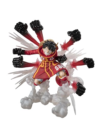 TAMASHII NATIONS - One Piece - [Extra Battle] Monkey D. Luffy -Gum-Gum Hawk Gatling- FiguartsZERO Collectible Figure