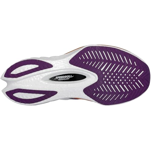 Saucony Women's Endorphin Pro 4 Sneaker, White/Violet, 11 by Saucony - Image 7