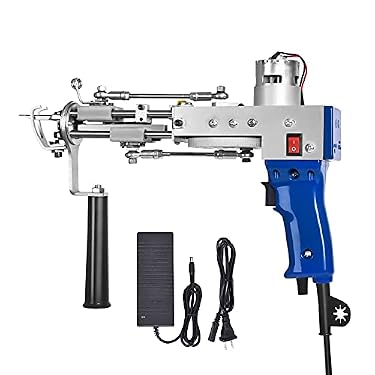 AMAZON - Tufting Gun Cut Pile and Loop Pile 2 in 1 Electric Rug Gun Machine Starter Kit for Tufting Lover