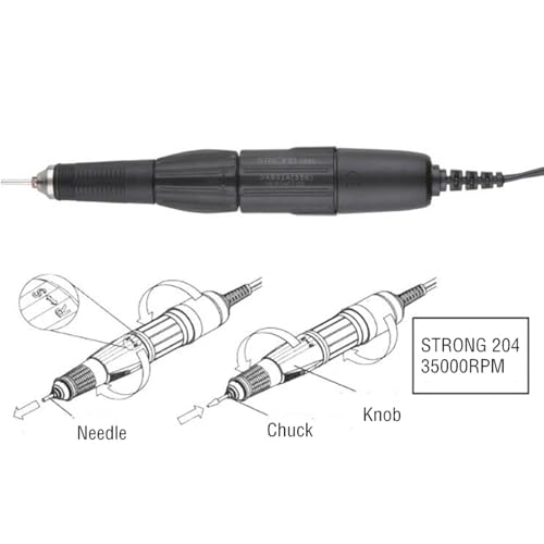Pulidora de micromotor de 35 K RPM con mango de micromotor 204 y 102 L 4