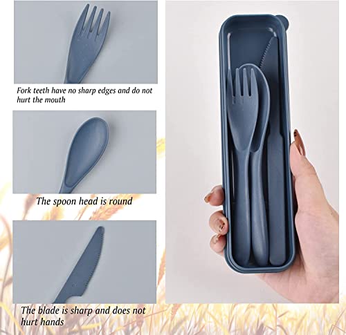 La mejor comparación de Cubiertos portatiles los más recomendados. 24 cubiertos portatiles marca NANAOUS (3)